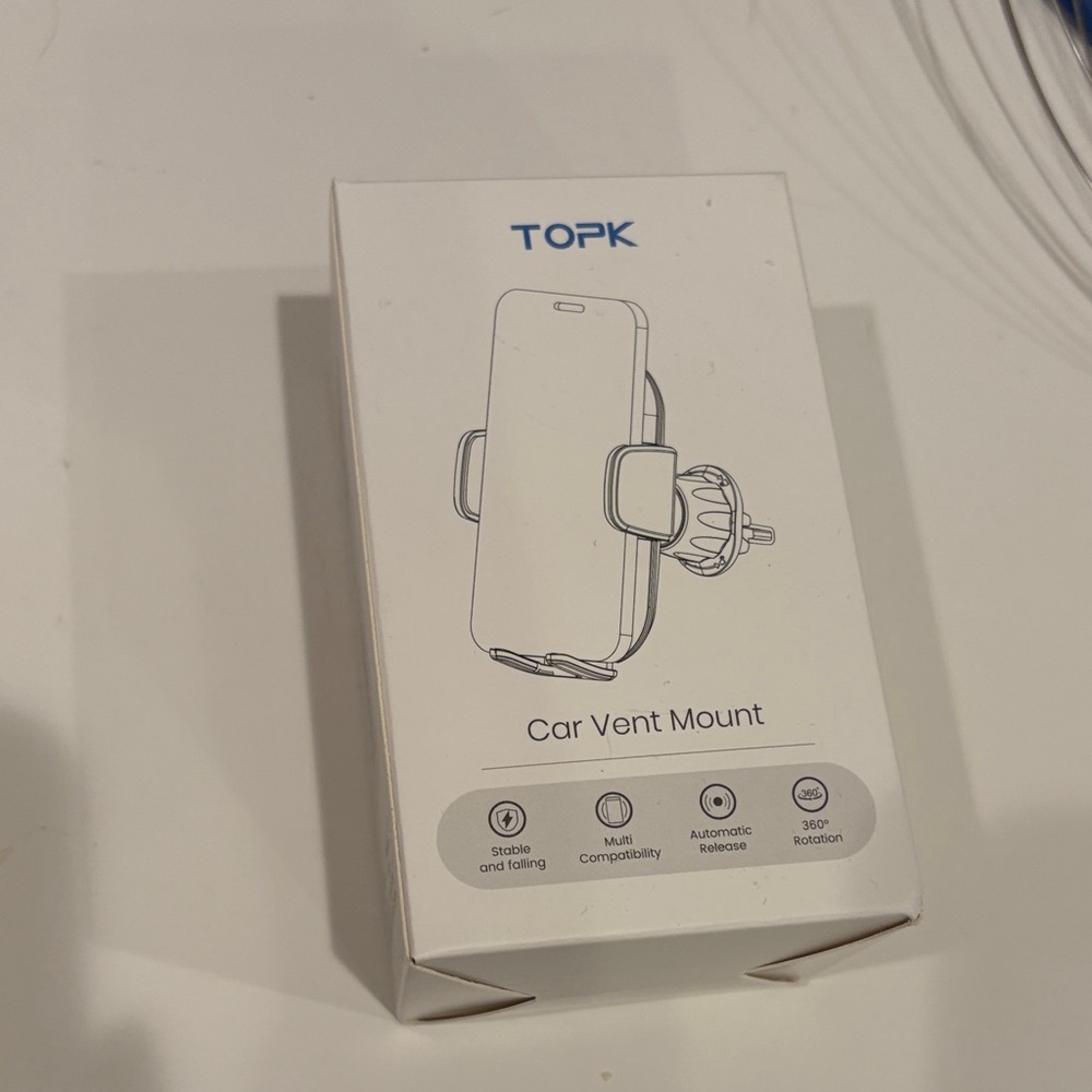 Car Vent Mount - Black